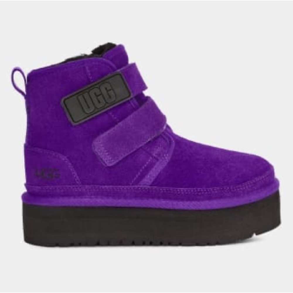 Ugg neumel platform chukka purple boots